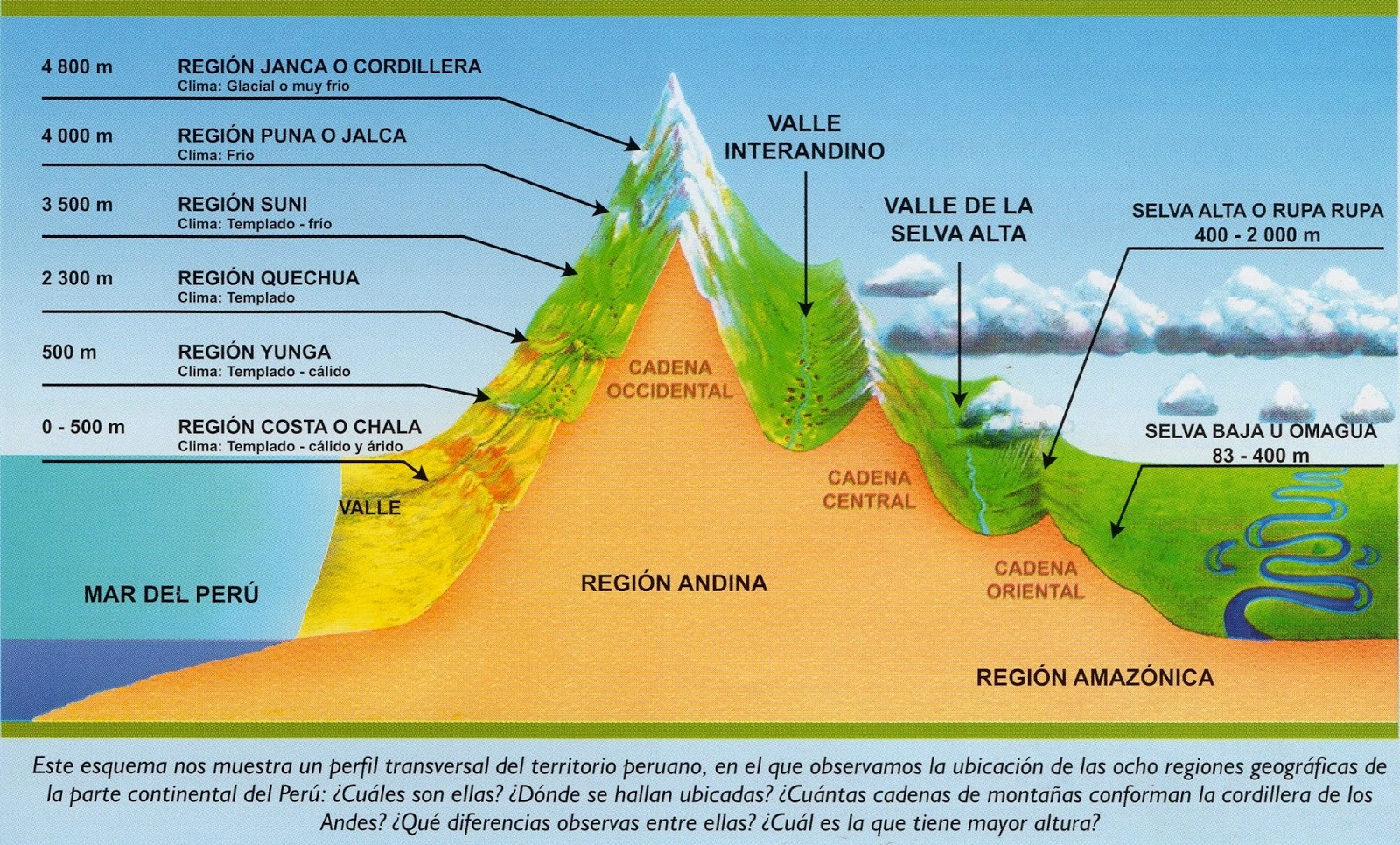 Resultado de imagen de mapa selva baja peruana